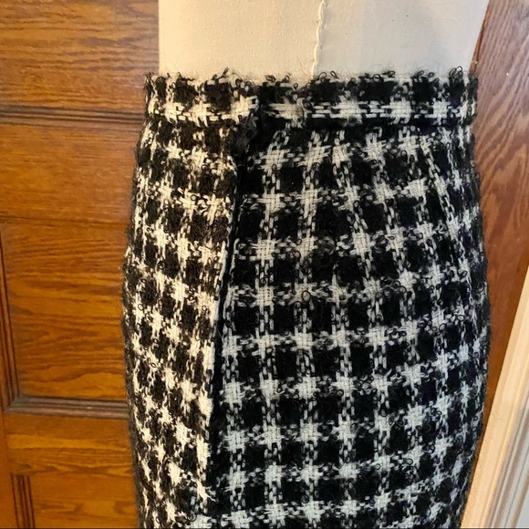 Vintage Wool Dalton Size 4 Houndstooth Skirt - Picture 5 of 5
